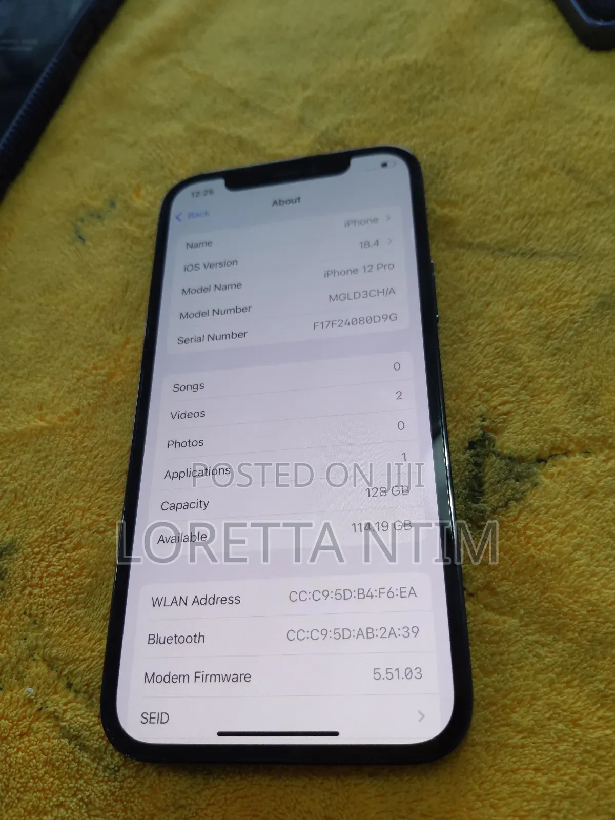 Apple iPhone 12 Pro 128 GB Blue