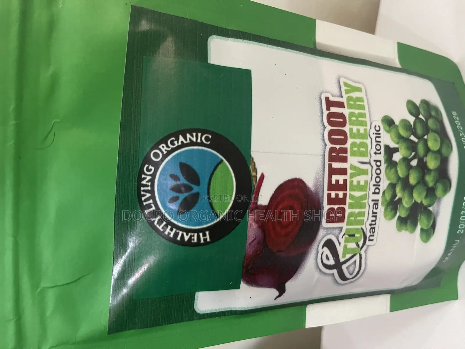 Healthy Living Organics Beetroot Turkey Berry Powder