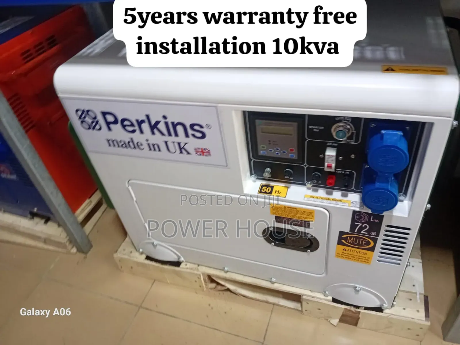 Helixion 10kw 13000watts Generator Perkins