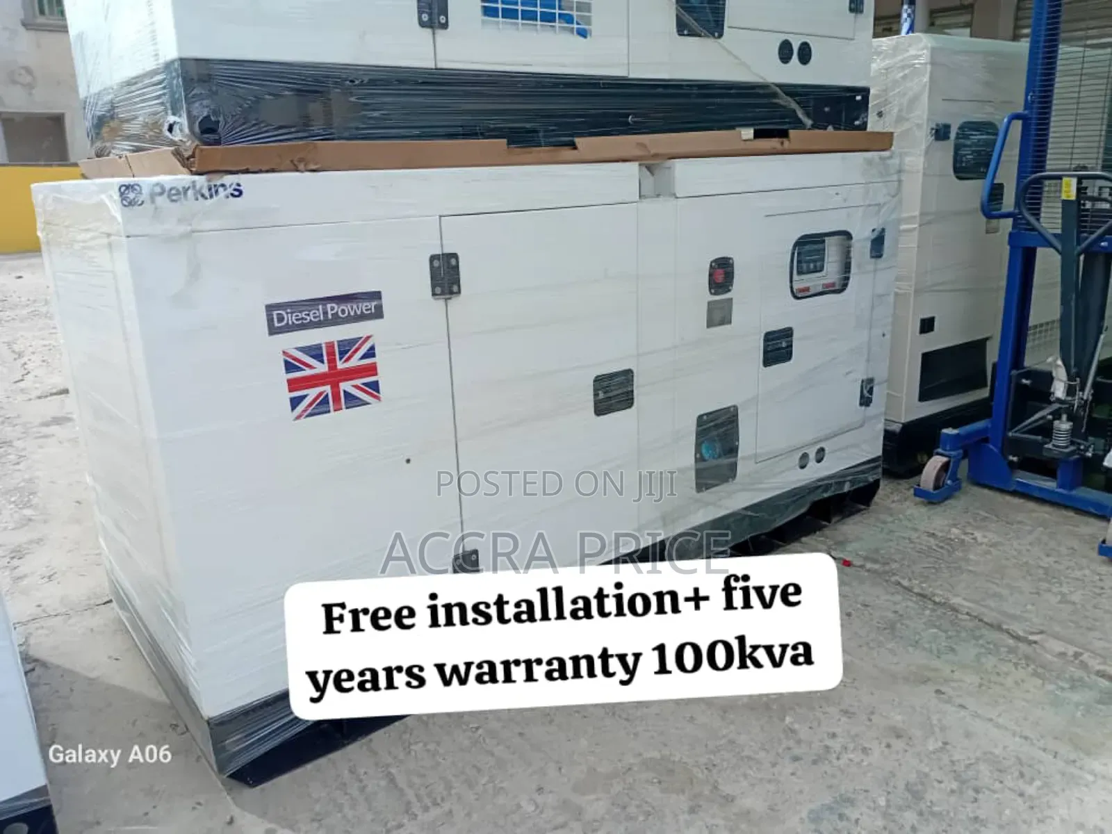 Stronger Power 100kva 100kw Diesel Generator Perkins Uk