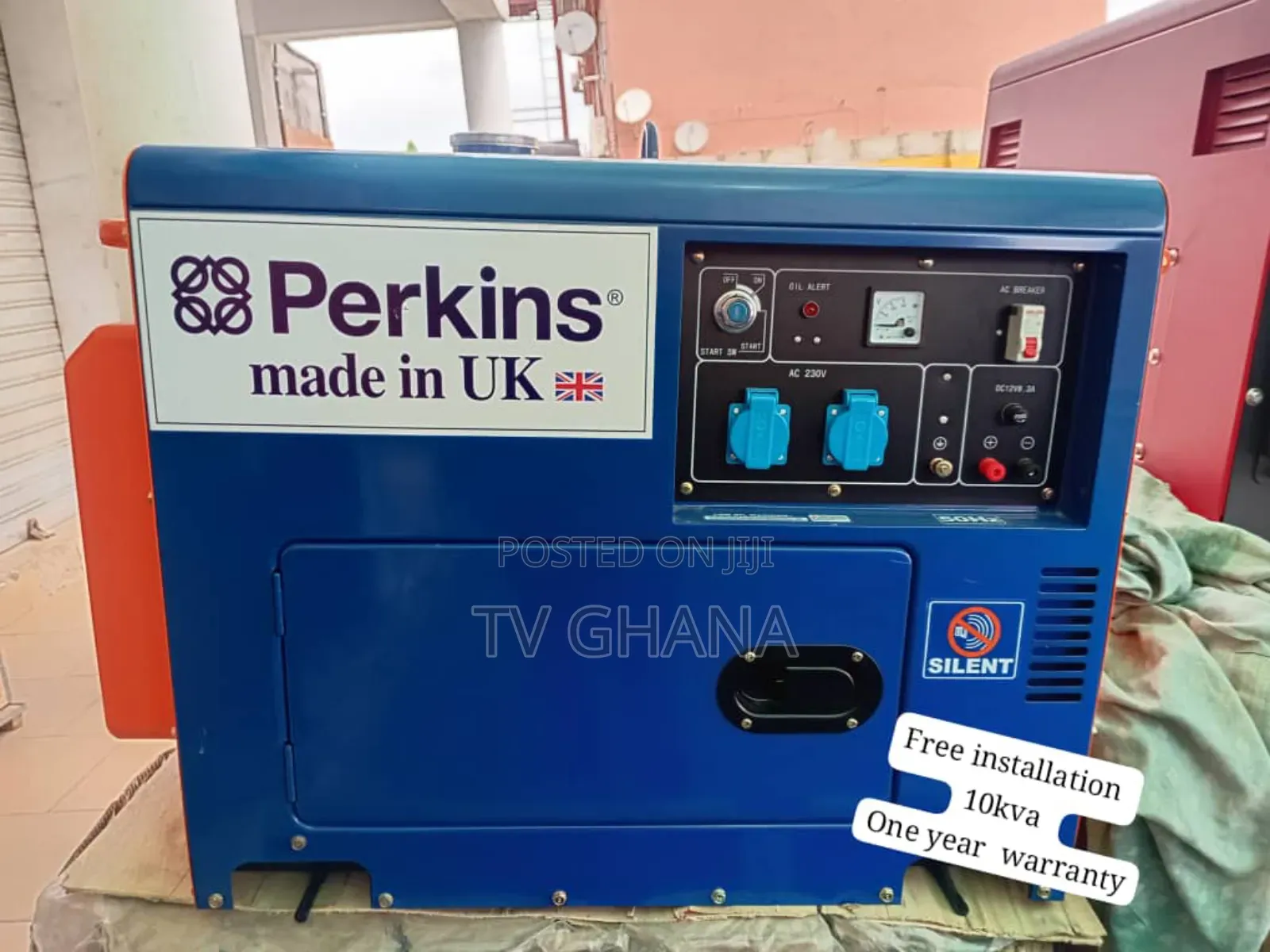 Amp Source 10kva Perkins
