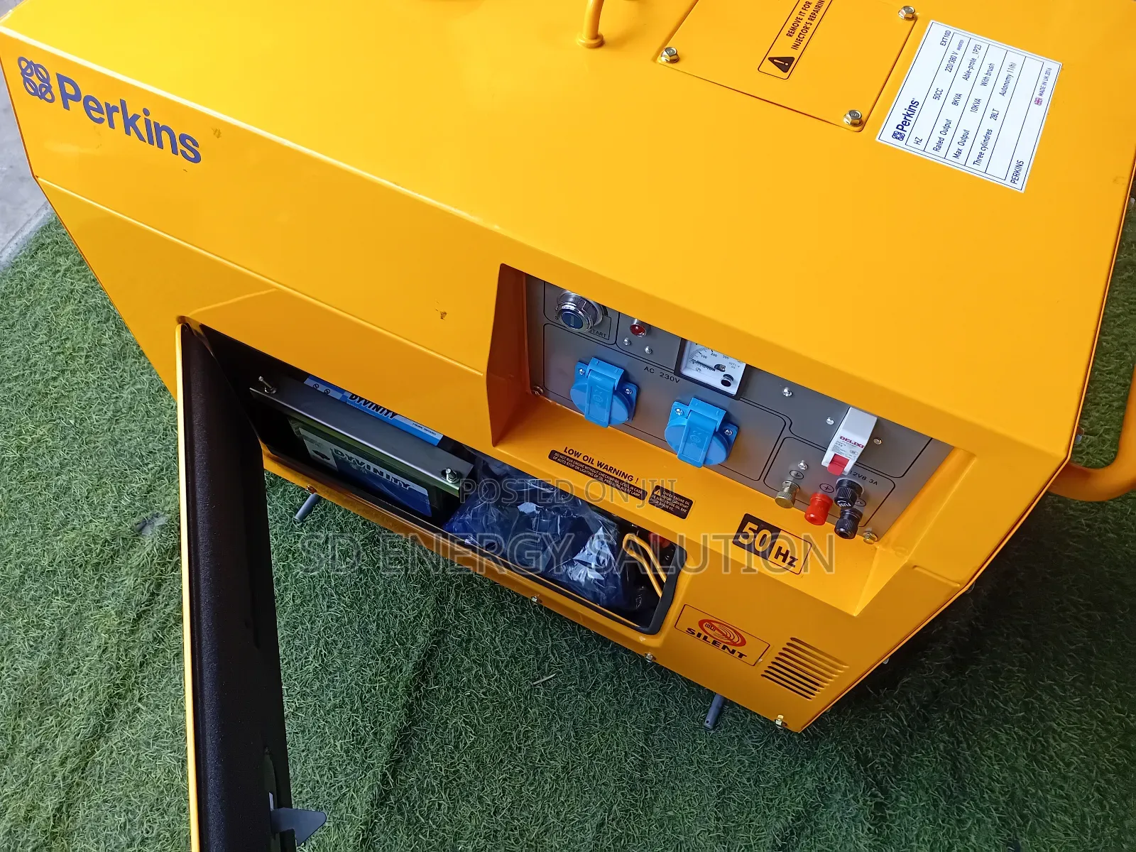 Unmatched Perkins 10kva Generator Diesel 50hz Silent