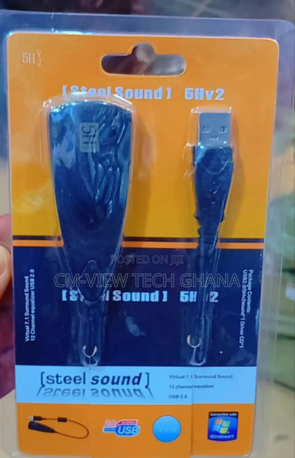 Usb Sound Card (Steel Sound)