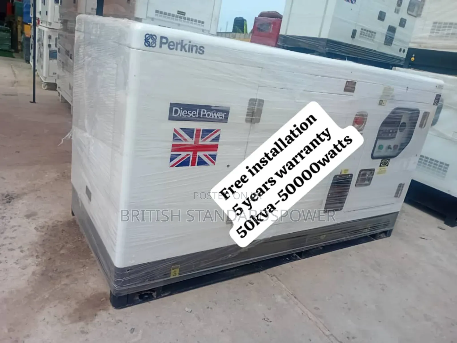 Long-Term Reliability 50kva Silent Diesel Generator