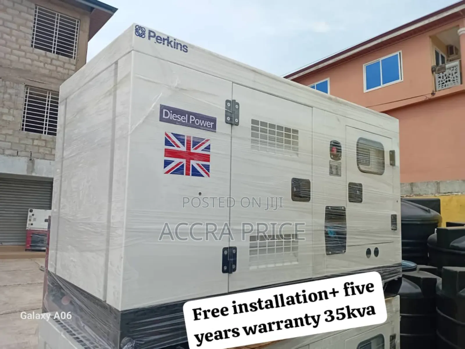 Reinforced Perkins 35kva Diesel Generator Perkins Uk Diesel