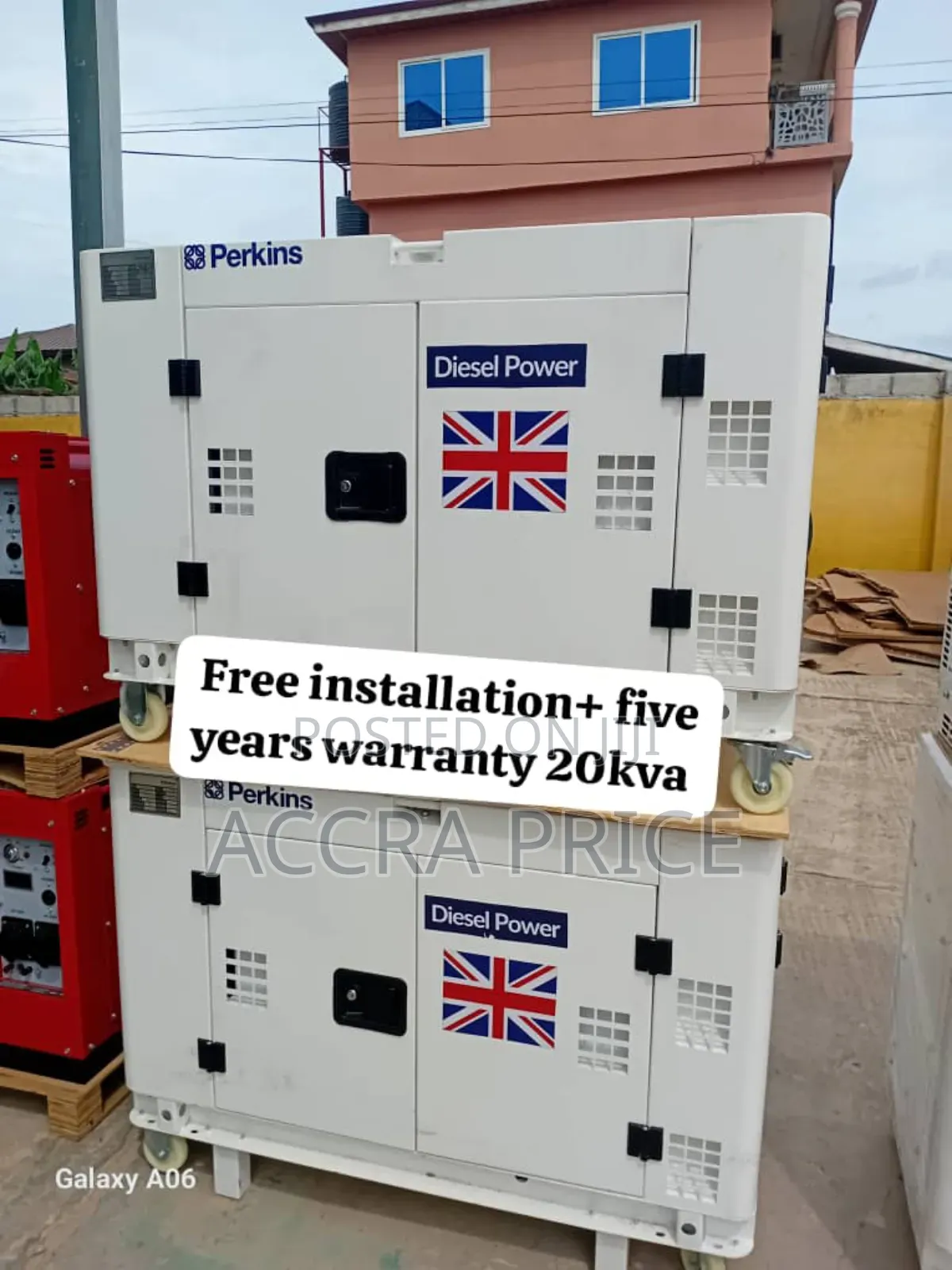 Stronger Power 20kva 18000watts Diesel Generator Perkins Uk