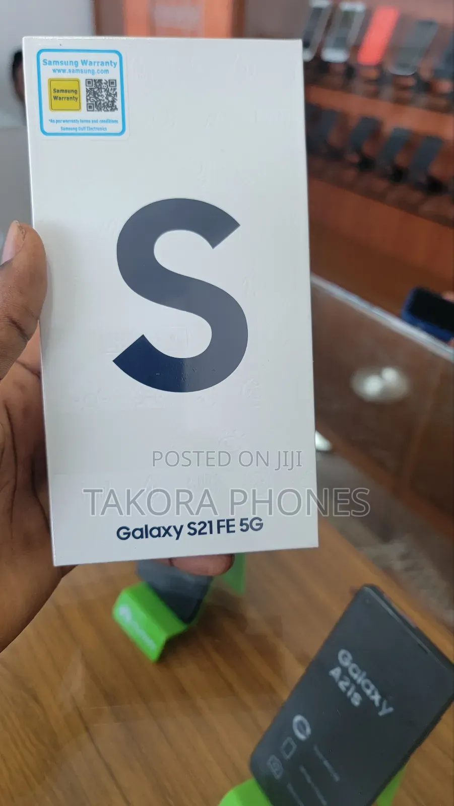 New Samsung Galaxy S21 FE 5G 128 GB Black