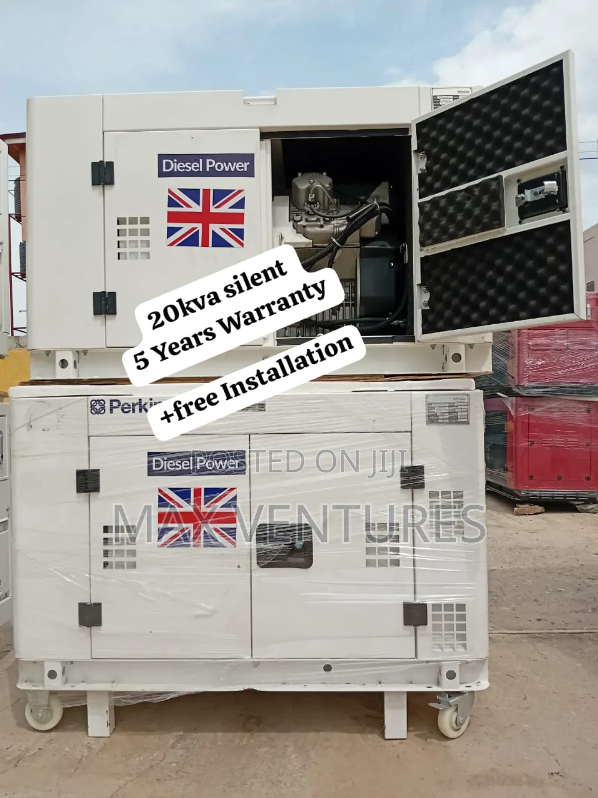 20kw Perkins Diesel Powered Fresh Off the Assembly Line