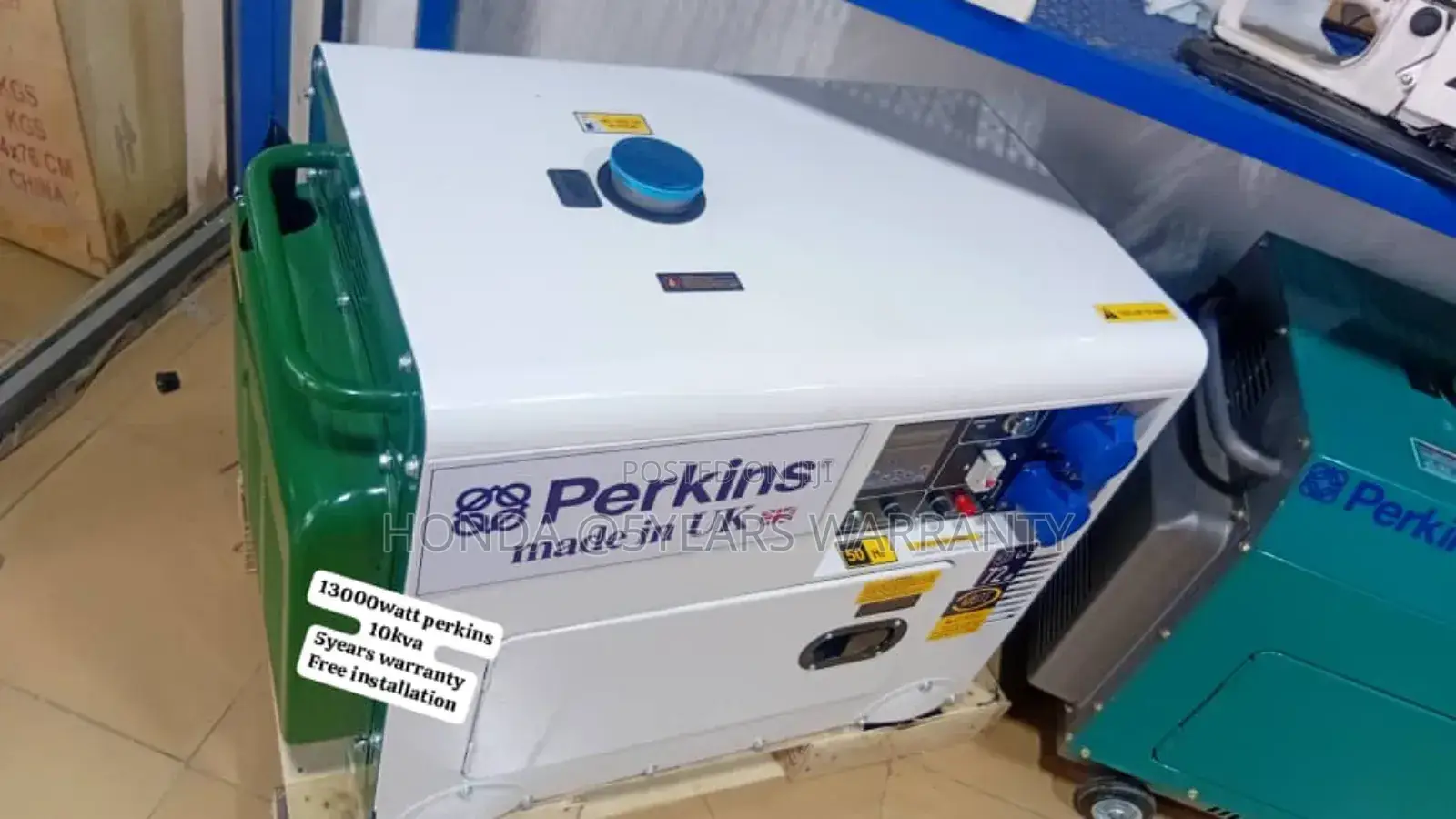 Universal Generator Perkins 10kva Auto Control 13000wax 10kv