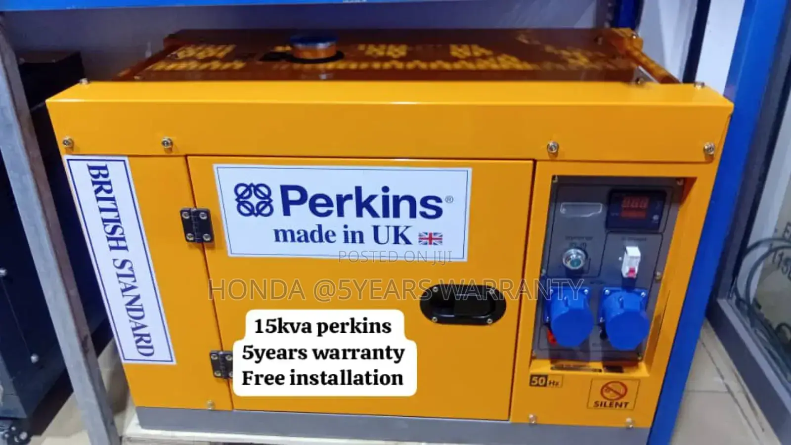 Store Your Generator Perkins 15kva 16500watt Diesel 15kva