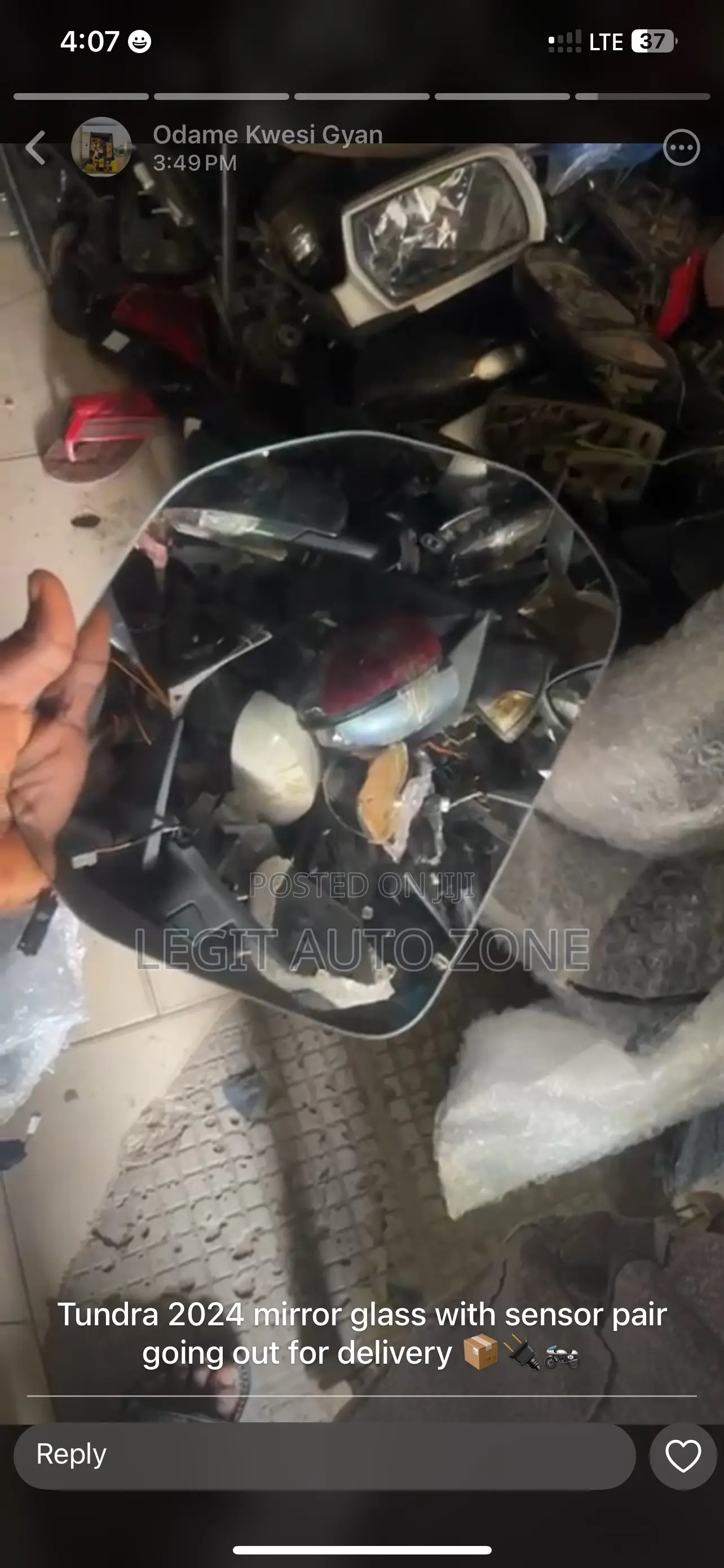 Toyota Tundra 2023,2024,2025 Driving Mirror Glass Sensor
