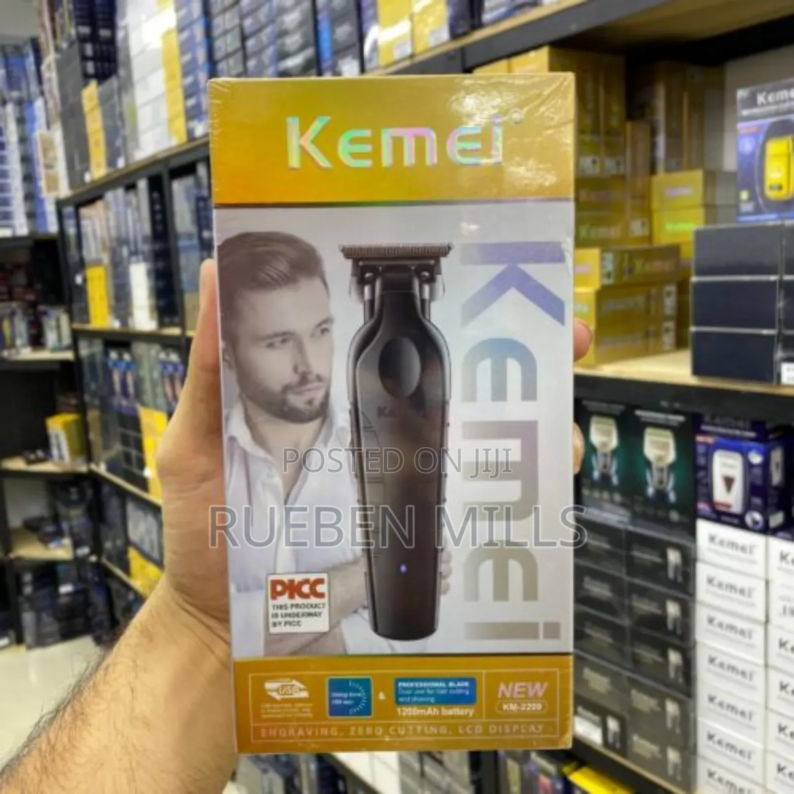 New Release Men Smooth Shave Beard Trimmer Barbering Machine