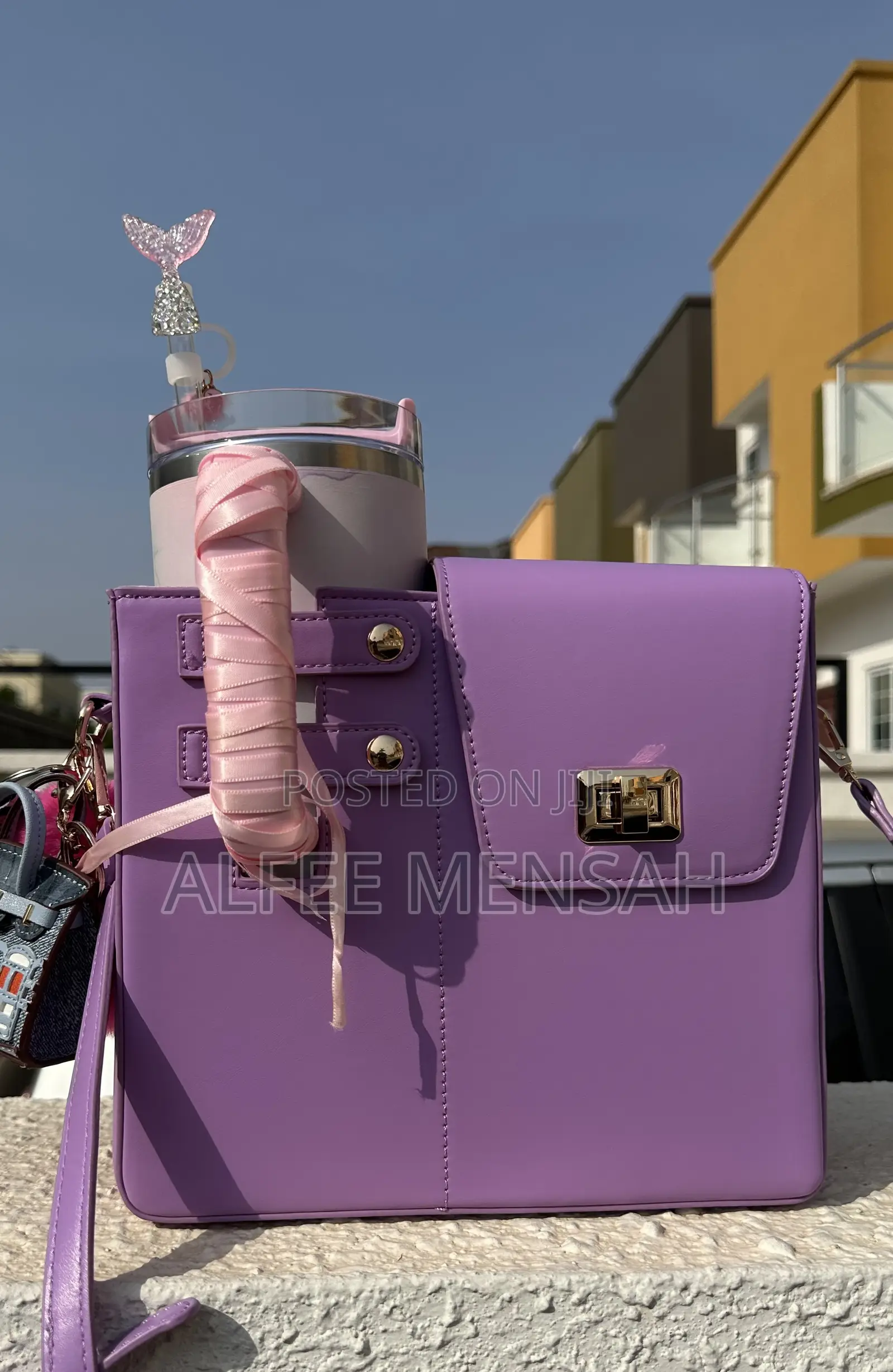 Purple Crossbody Bag