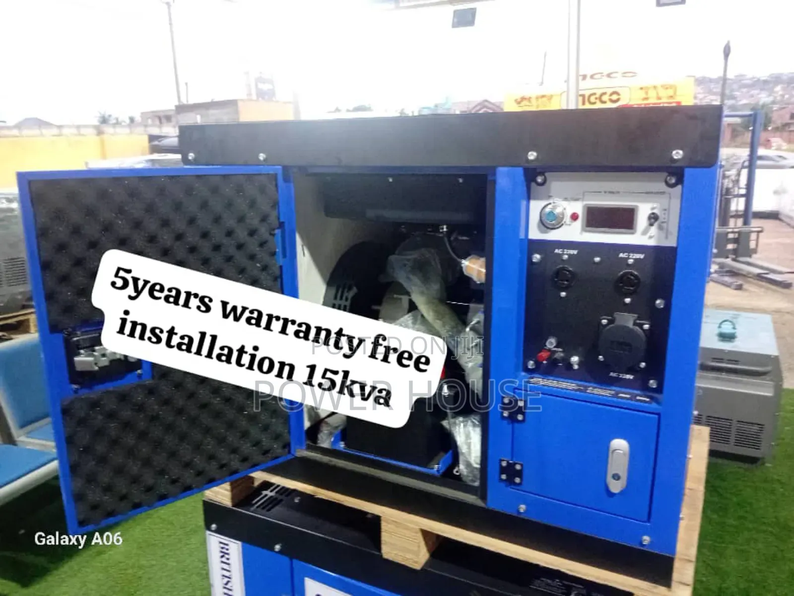 Fluxium 15kva 16500watts Diesel Perkins Generator