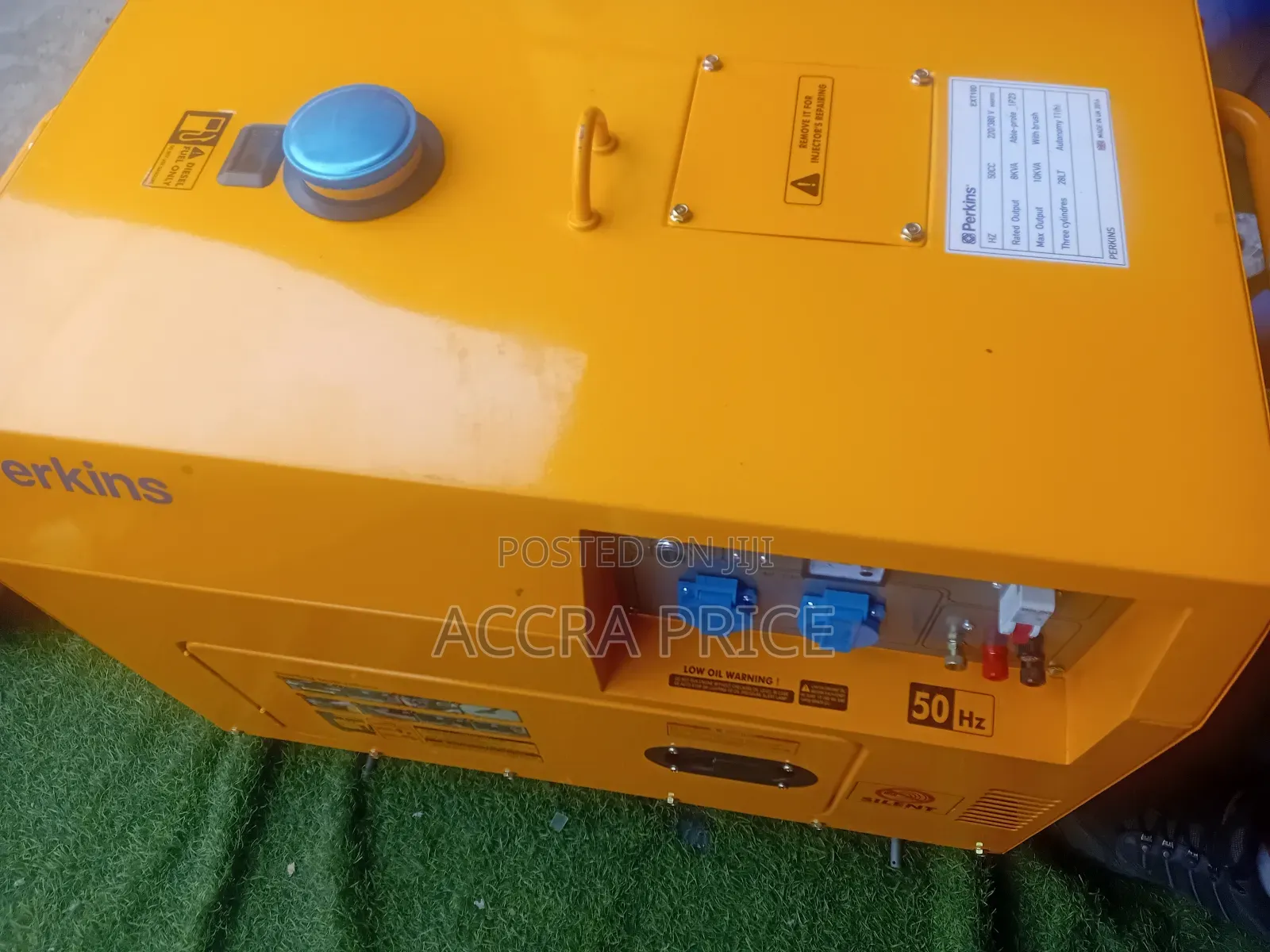 Accelerated 10kva Perkins Uk Diesel Generator 13000w System