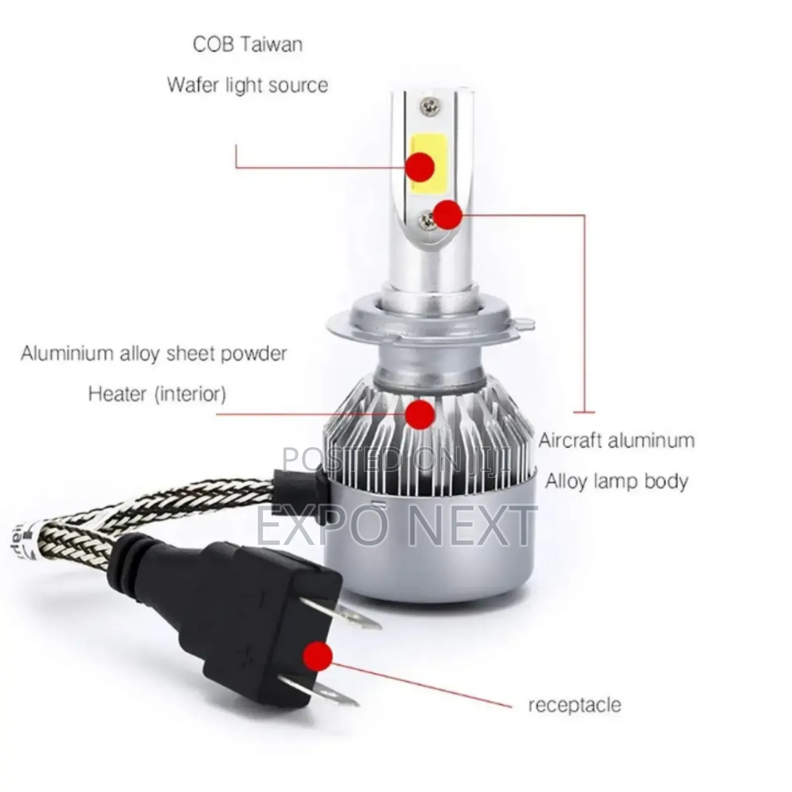 C6 Led Headlight Bulb