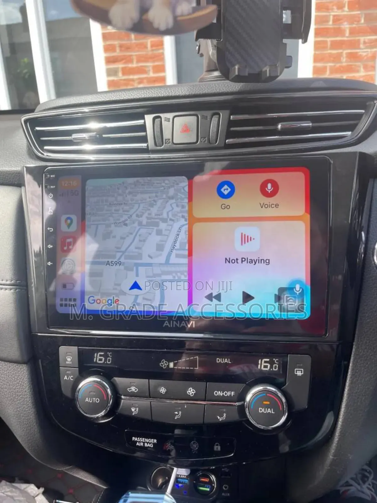 Nissan Qashqai X Trail Android Screen Apple Carplay