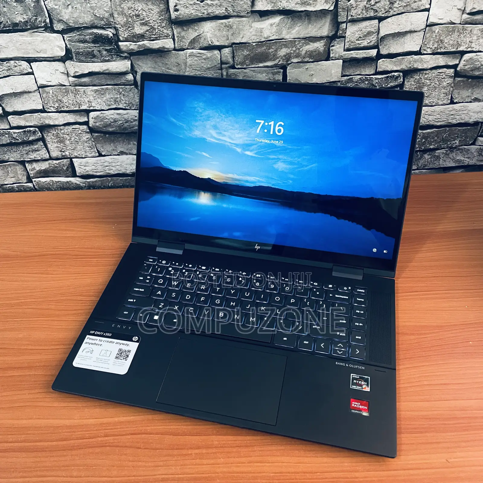 Laptop HP Envy X360 8GB AMD Ryzen 5 SSD 256GB