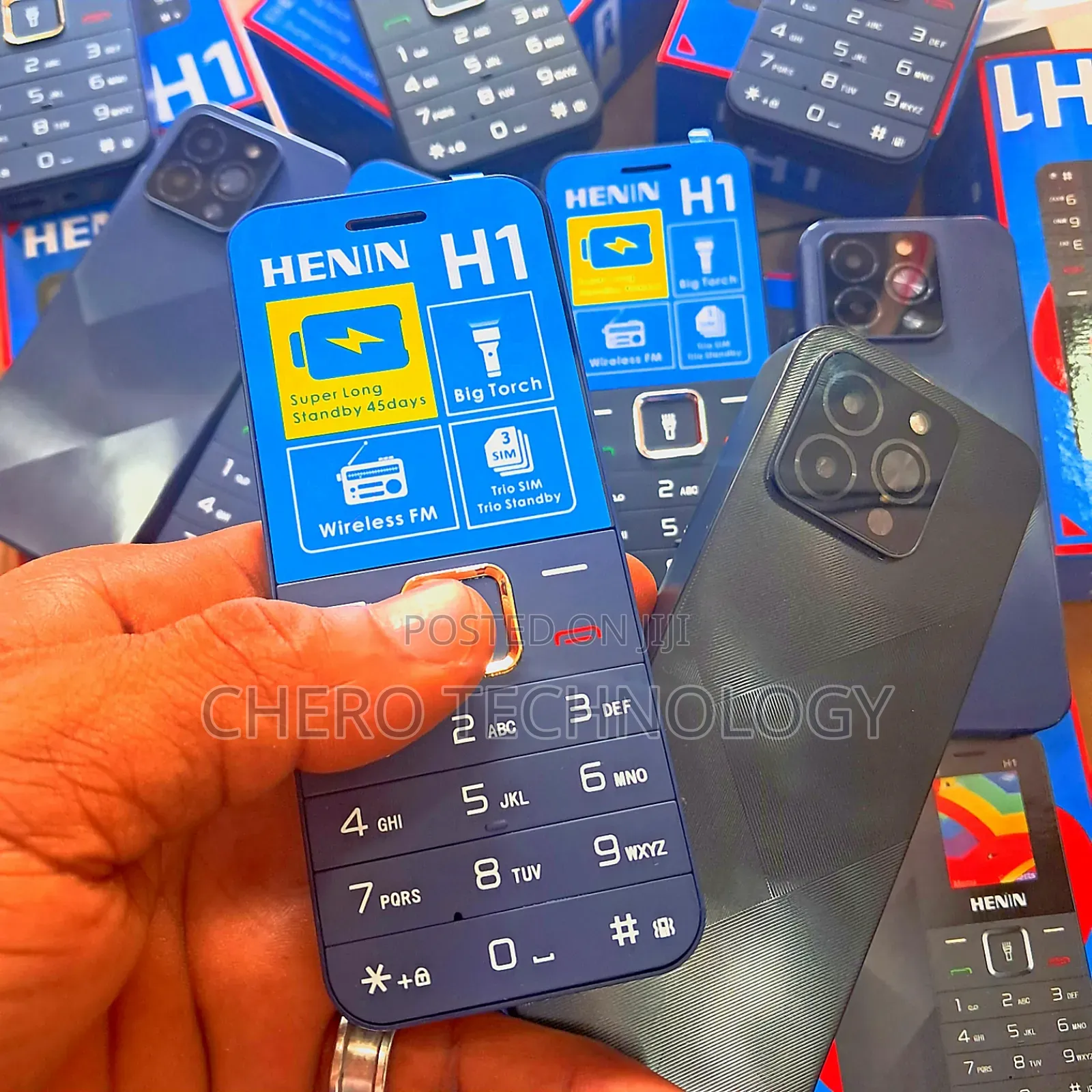 New Mobile Phone Black
