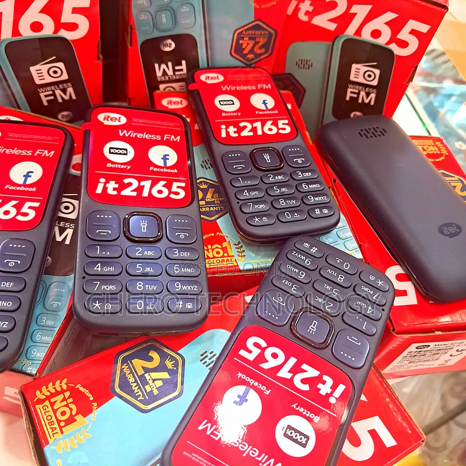 New Itel it2165 Black