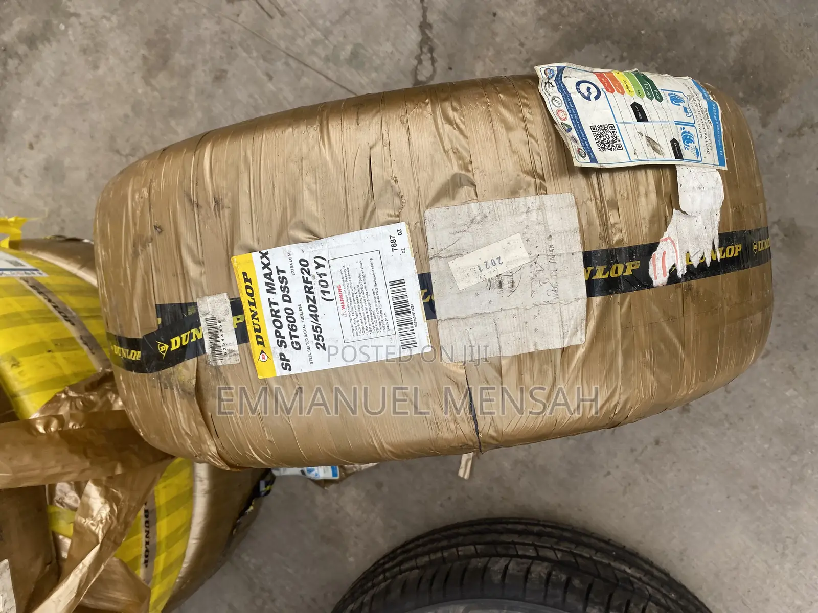 255/40zr20 Dunlop Sp Sport Maxx Gt600 DSST Runflat