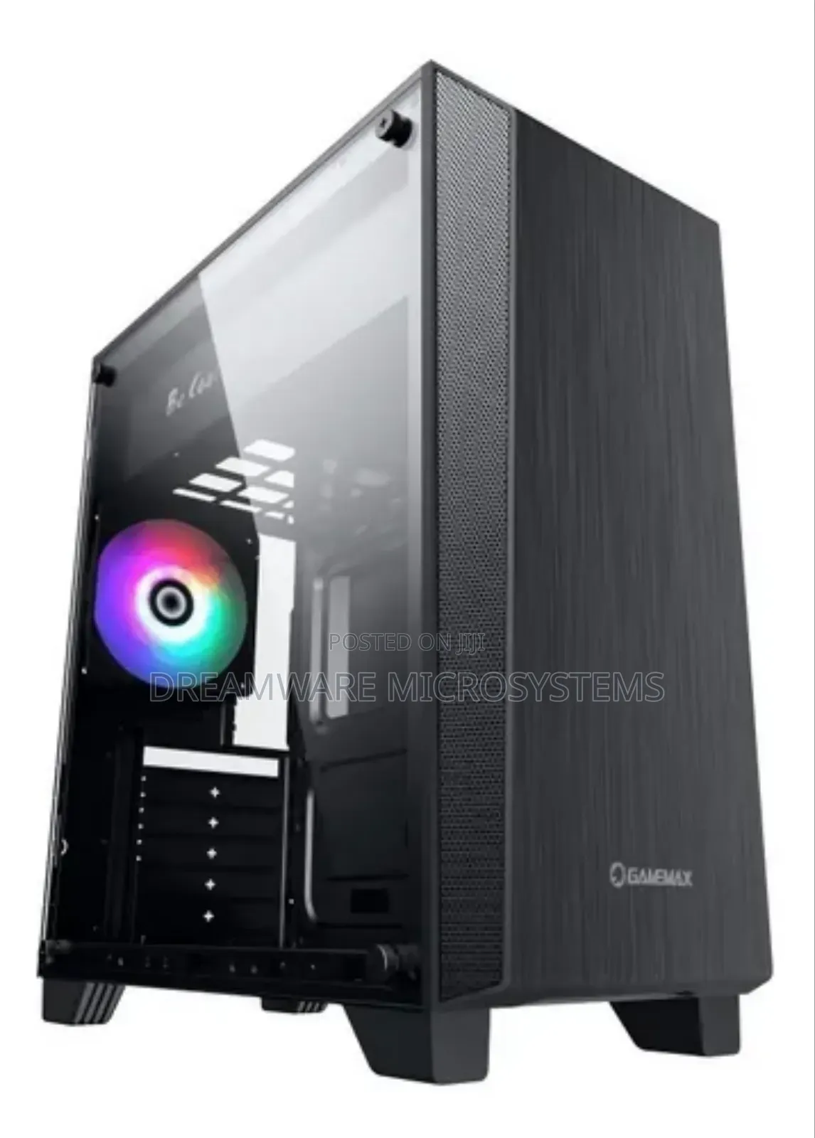 Gamemax Nova N5 Black Usb3.0 Tempered Glass Atx Mid Tower
