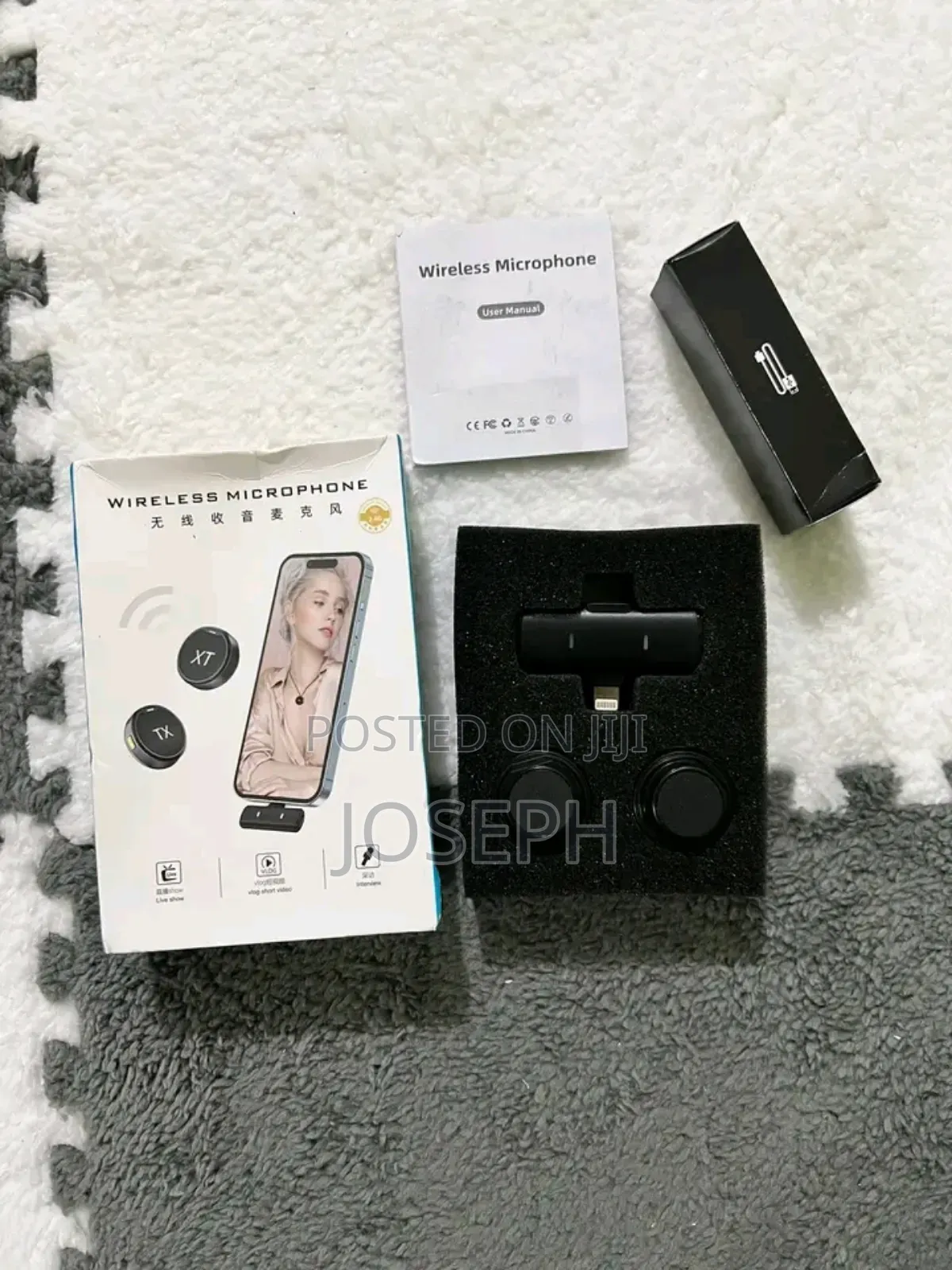 Magnetic Wireless Microphone ,iPhone and Type C
