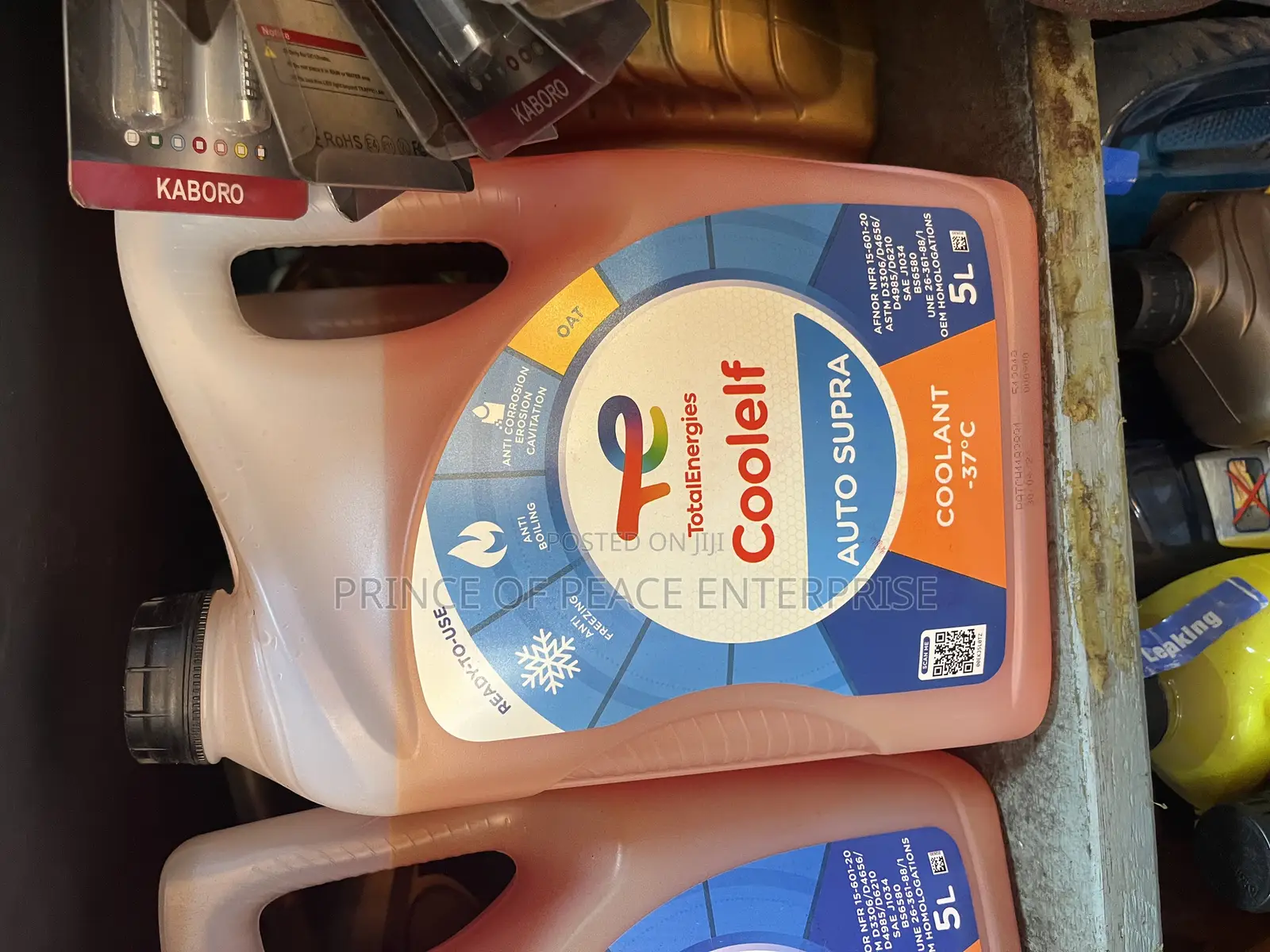 Total Energies Cool Elf Coolant ( -37 Oc }