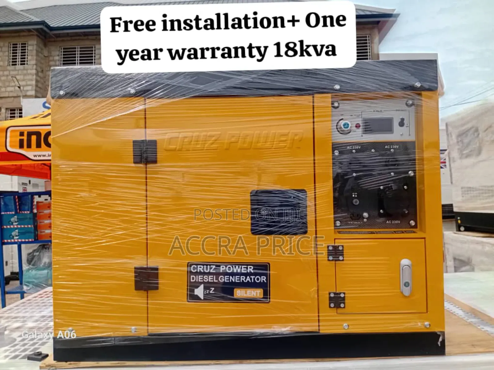 Reinforce Cruz Power 18kw Diesel Generator Cruz Power Diesel
