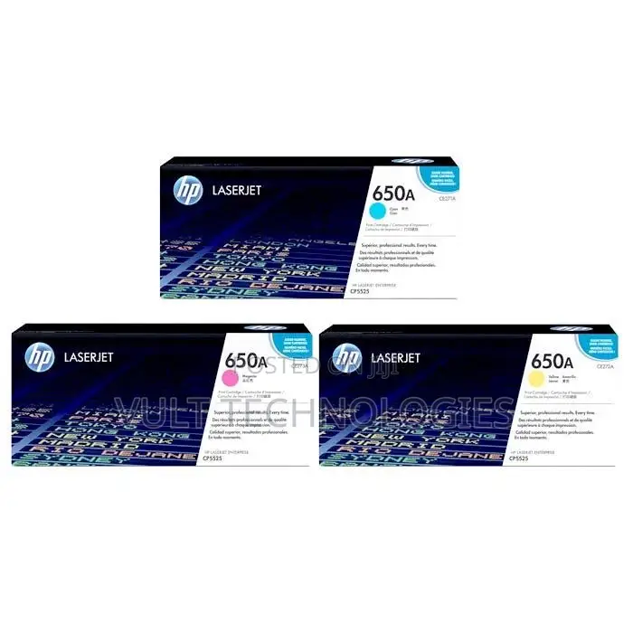Hp 650 a Toner (All Colors)