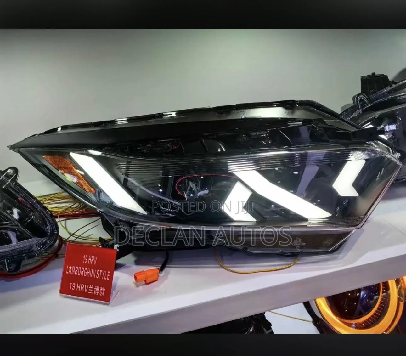 Full Led Headlights 2019-2022 Honda Hrv Front Head Lamp