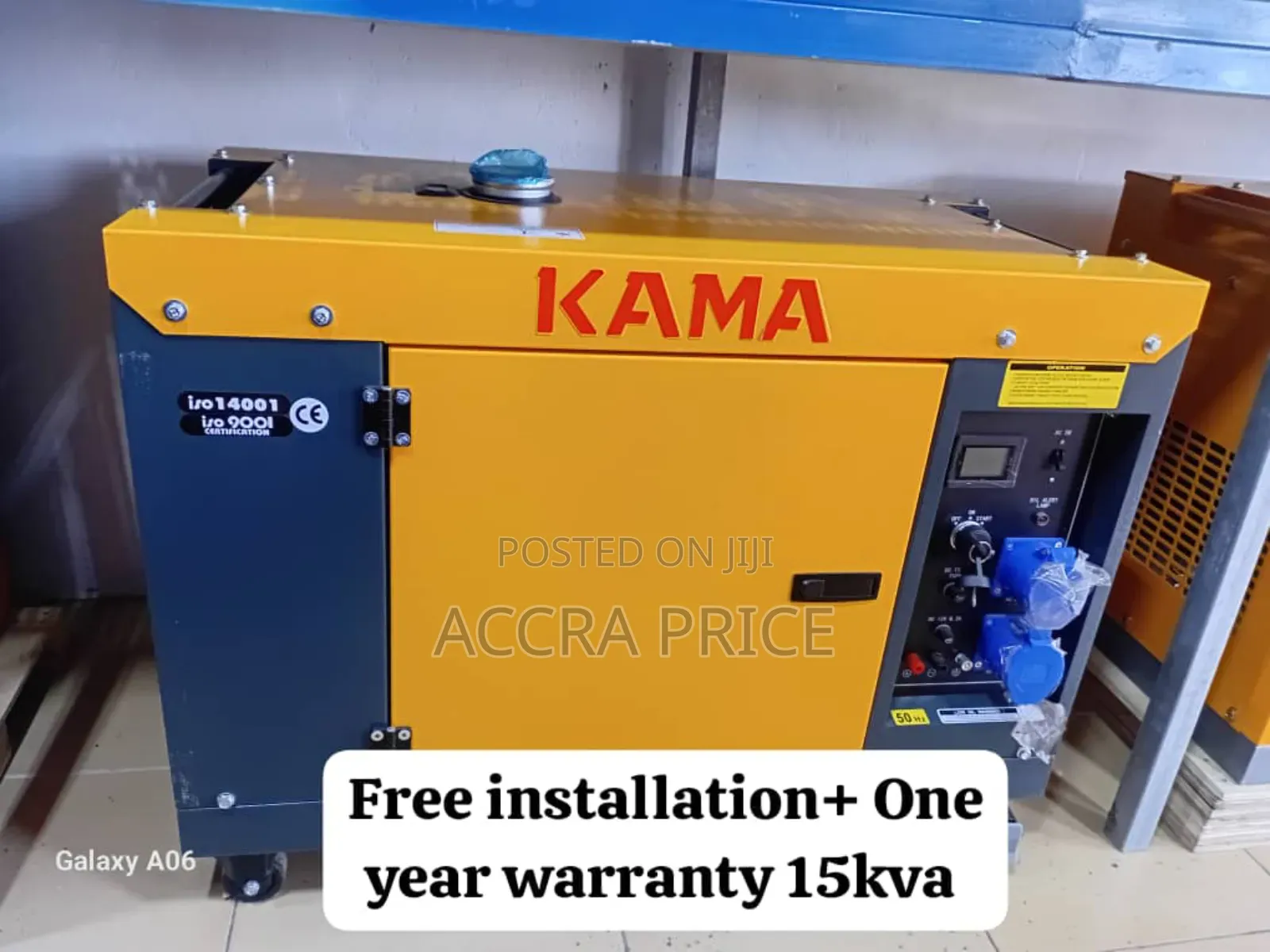Reinforced Kama 15kva Diesel Generator Kama Diesel
