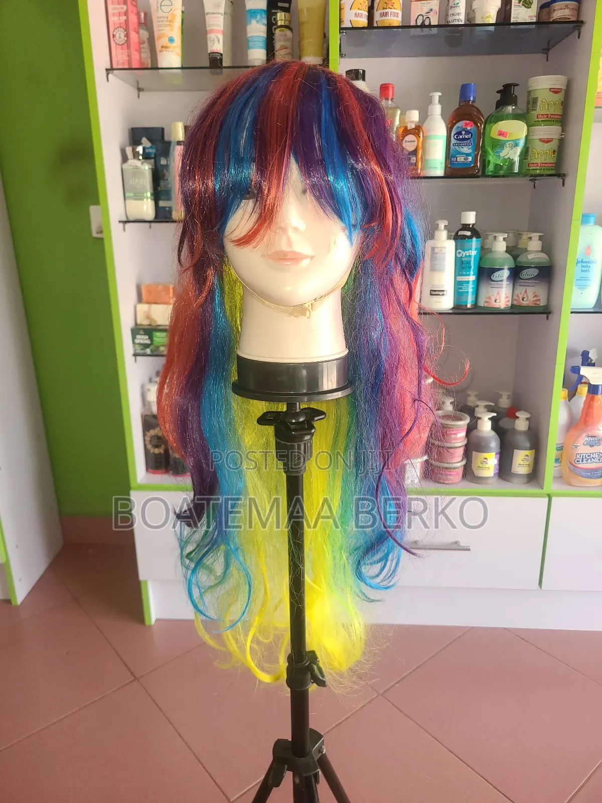 Multicolored Bodywave Wig