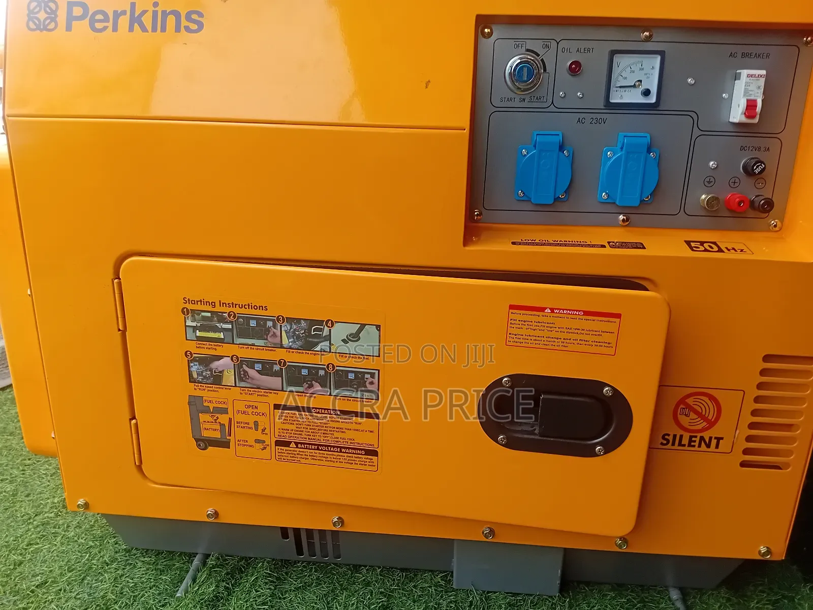 13000w Hassle 10kva Uk Perkins Diesel Generator System Set