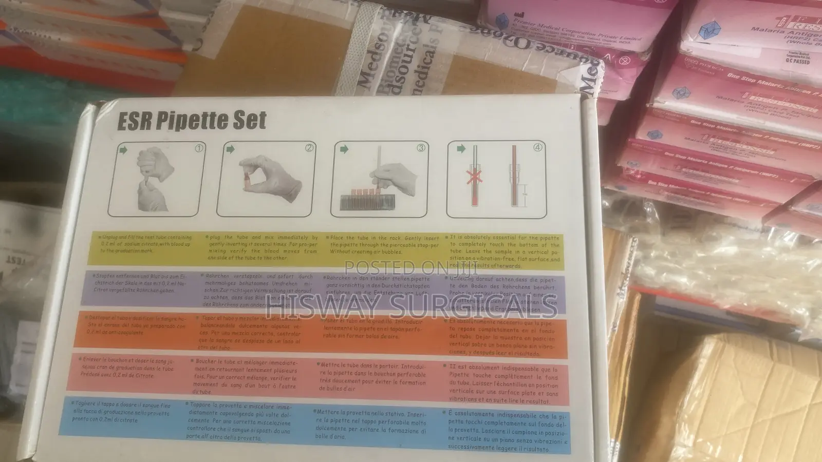 Esr Pipette Tube