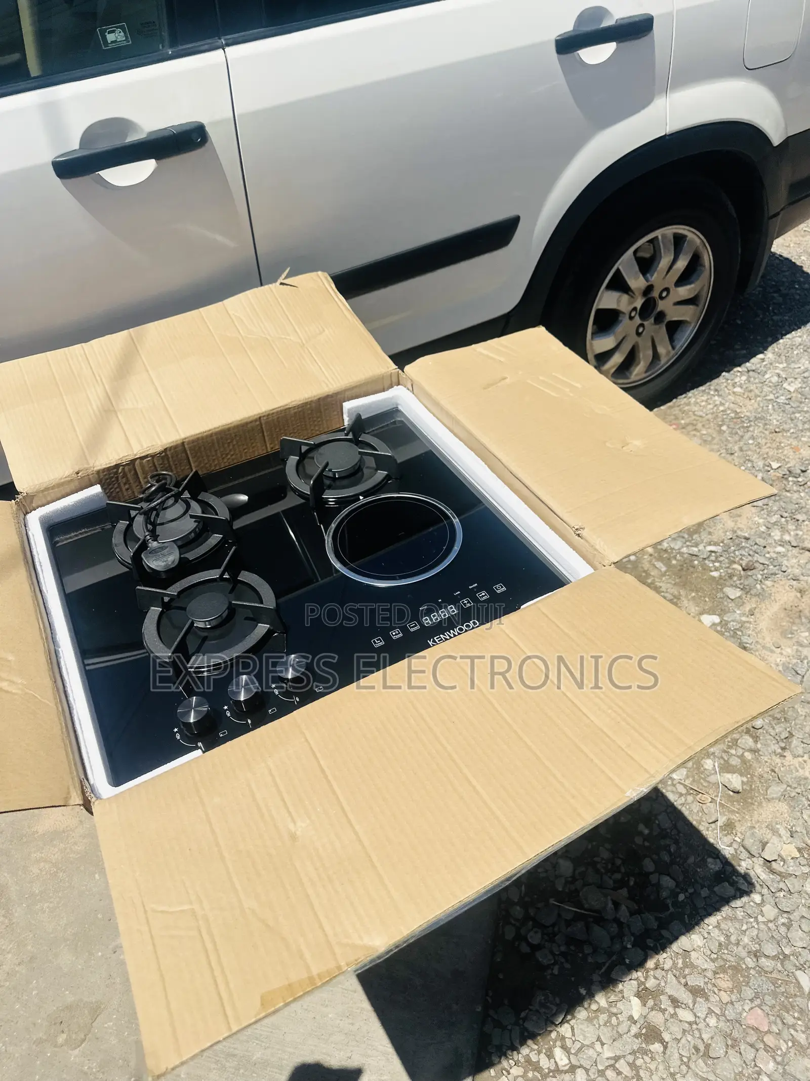 Ultra Modern Inbuilt Gas Electric Cooker Kenwood 3-1