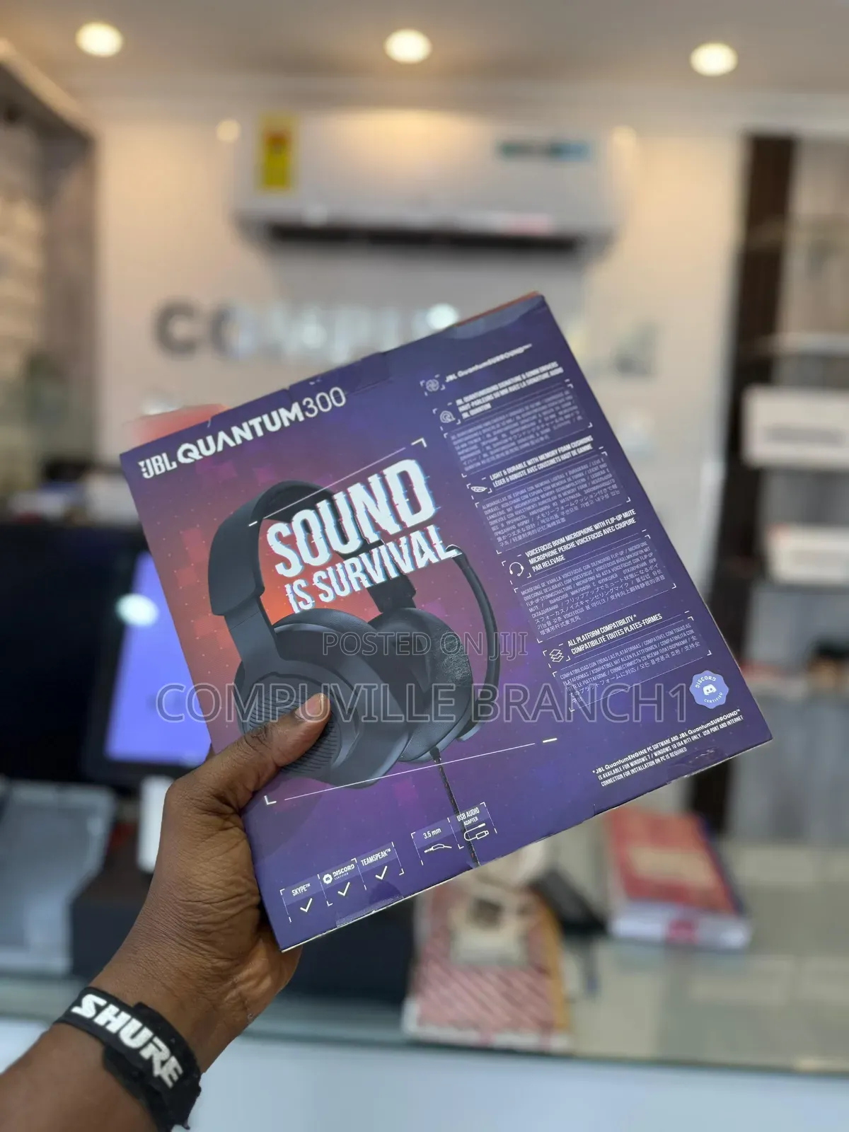 JBL Quantum 300 Gaming Headphones