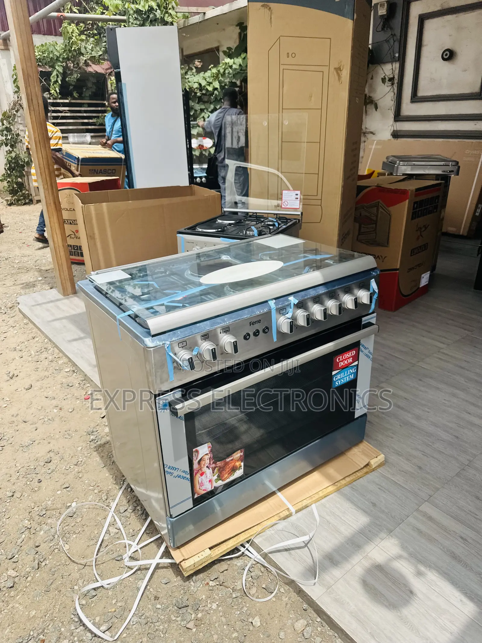 Purchase the New 4+1 Stove Grill Oven Rotisserie Ferre
