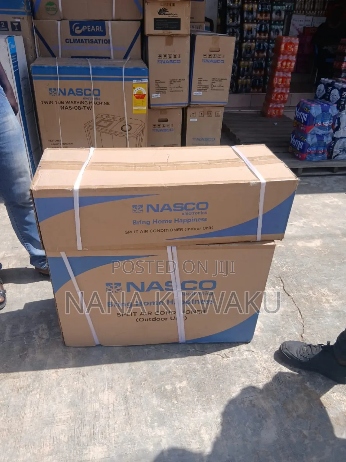 New Nasco 2.5hp R410 Split Air Condition