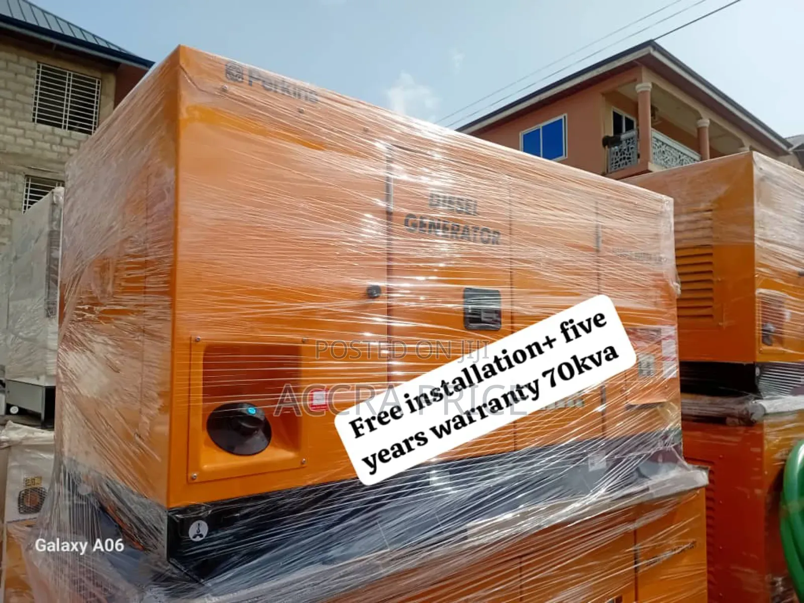 70kva Safe and Sound Operational Generator Perkins 70kva