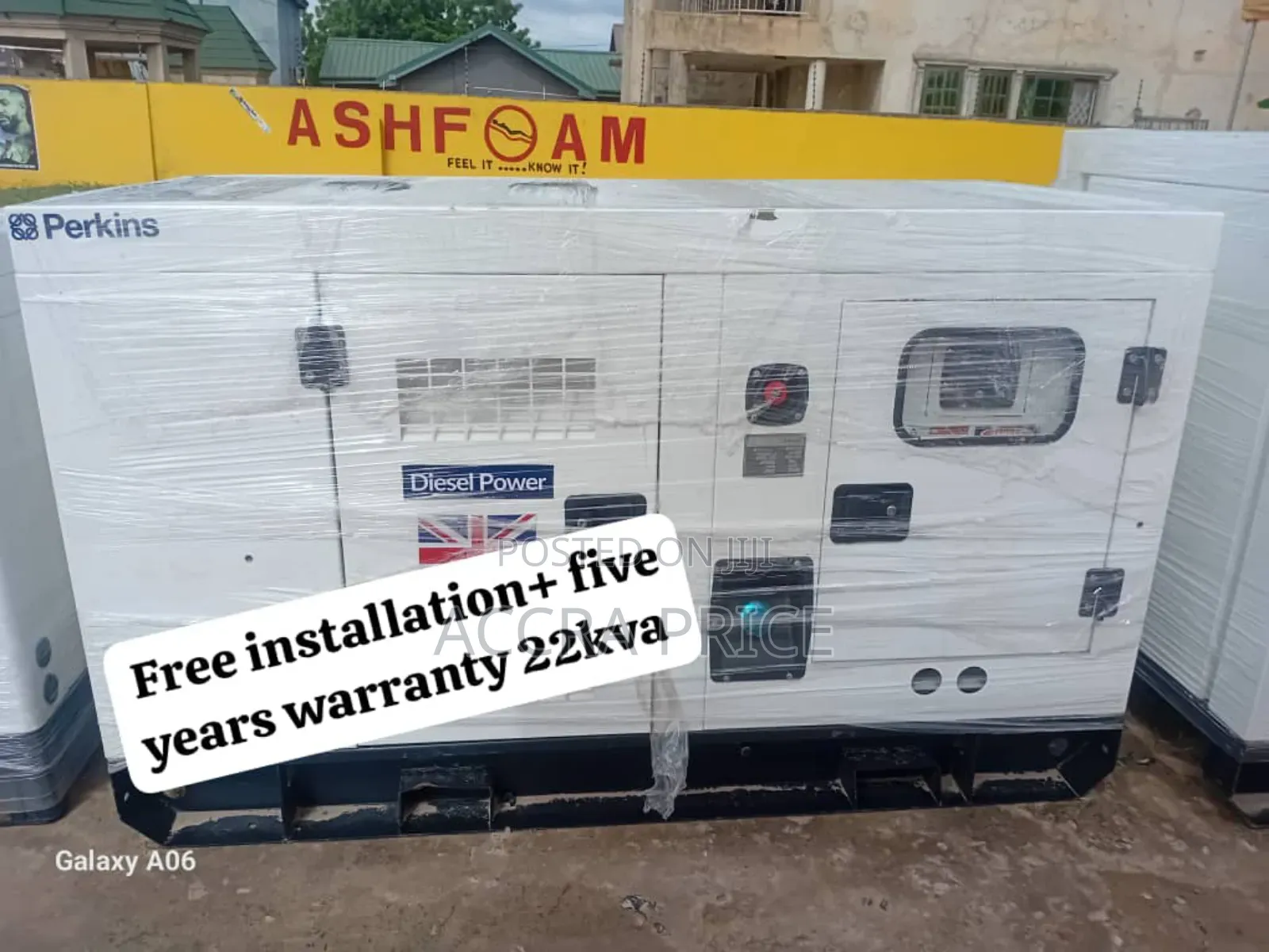22kva Safe and Sound Operational Generator Perkins 22kva