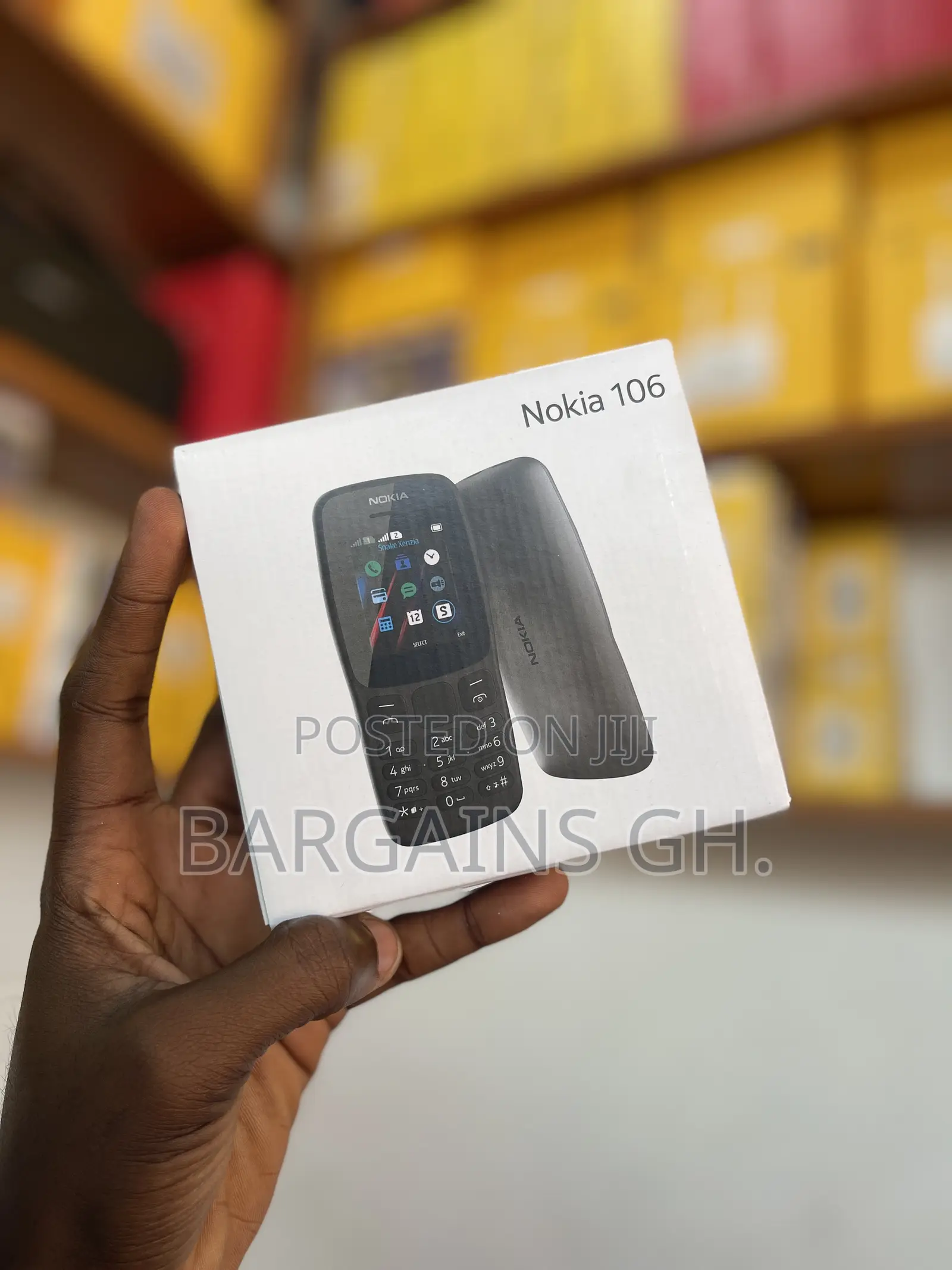 New Nokia 106 Black