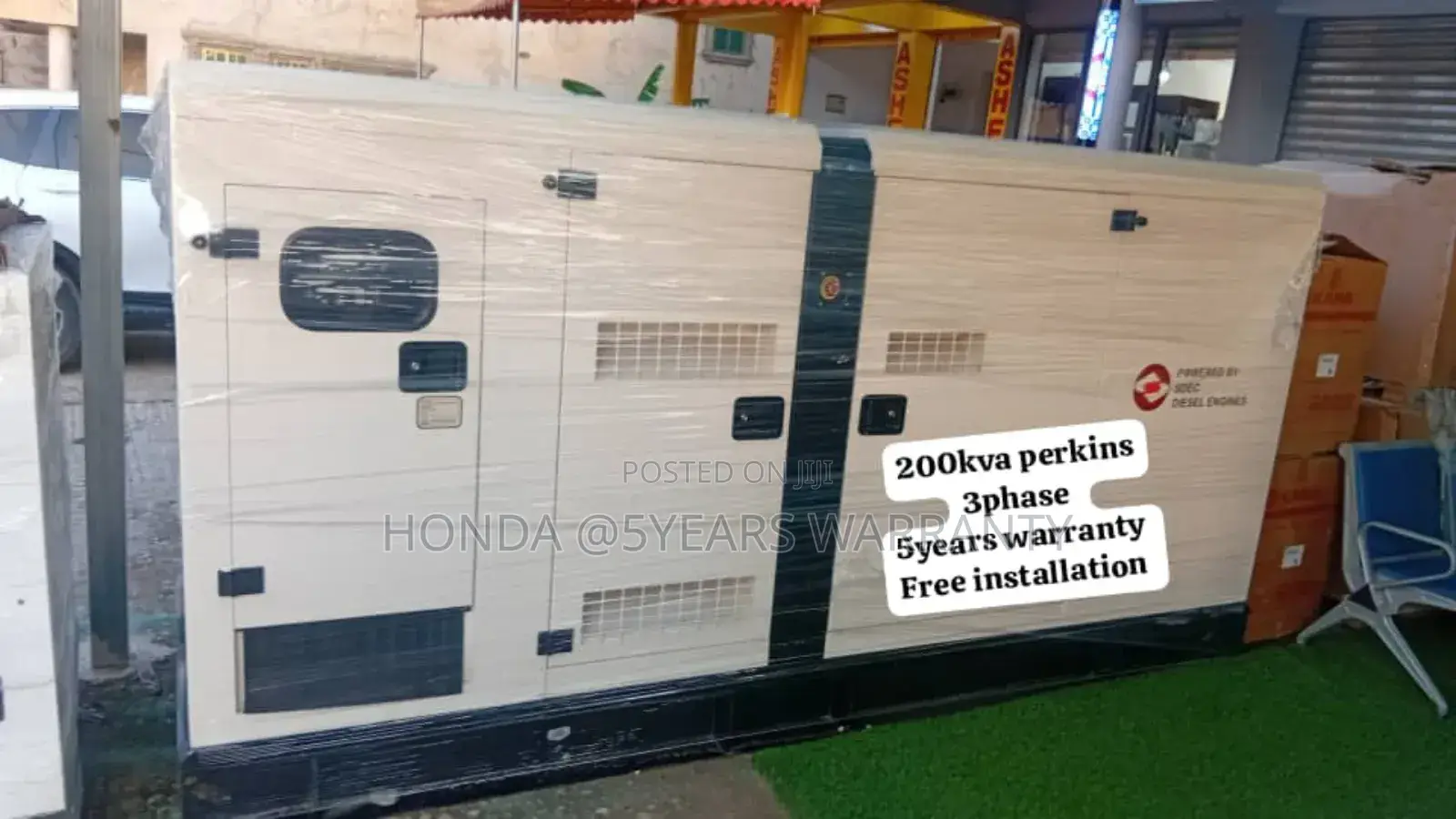 Solar Powered Generators Perkins 200kva 3phase Silent 200kva
