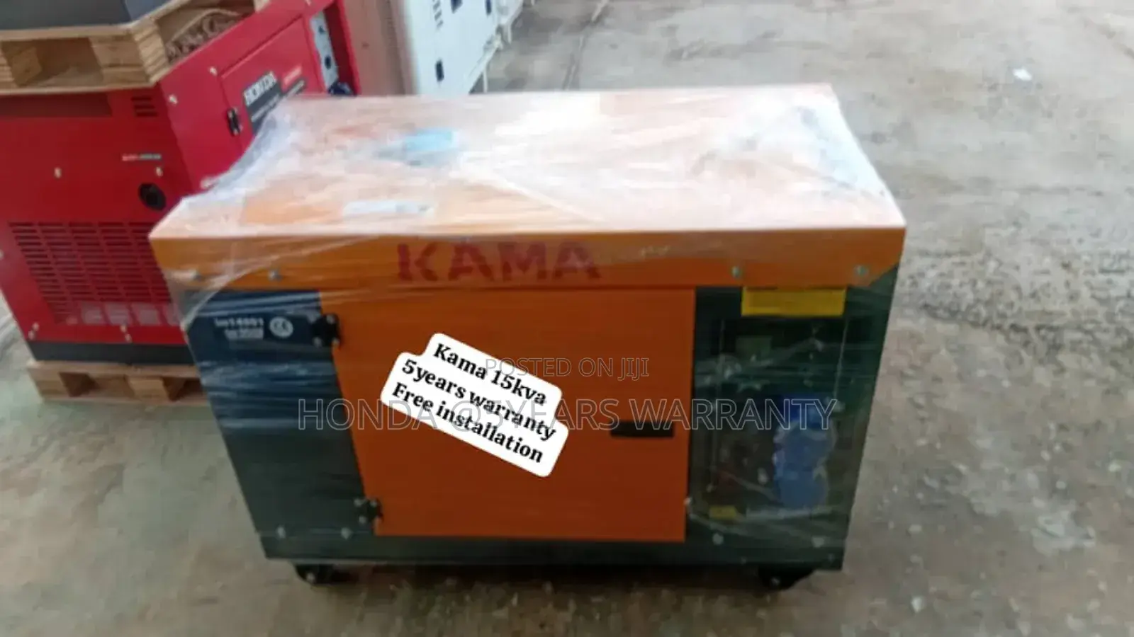 Quiet Generator Options Kama 15kva 16500watt Diesel 15kva