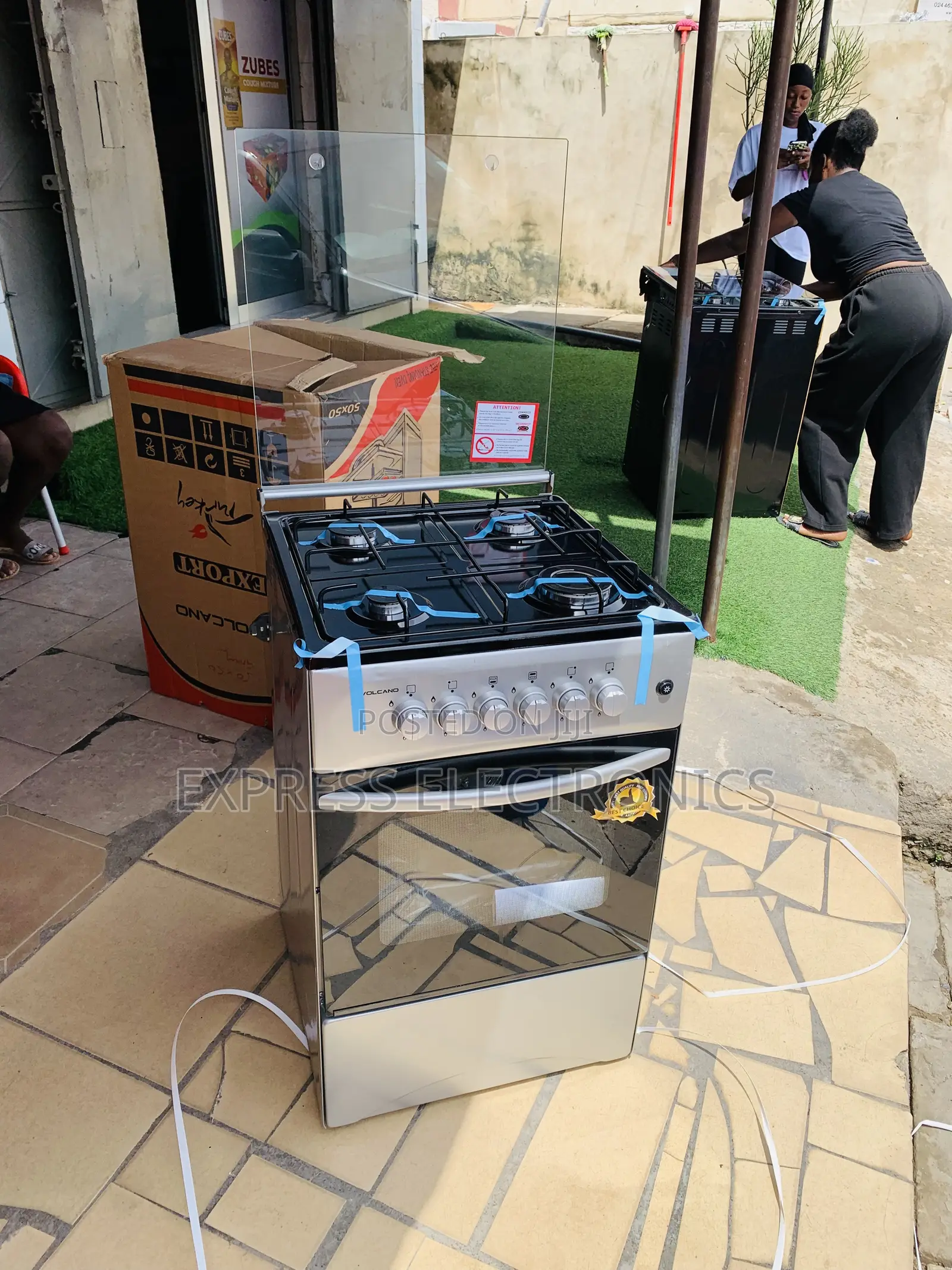 Better Deal on Auto Ignition Gas Cooker Oven 4burner