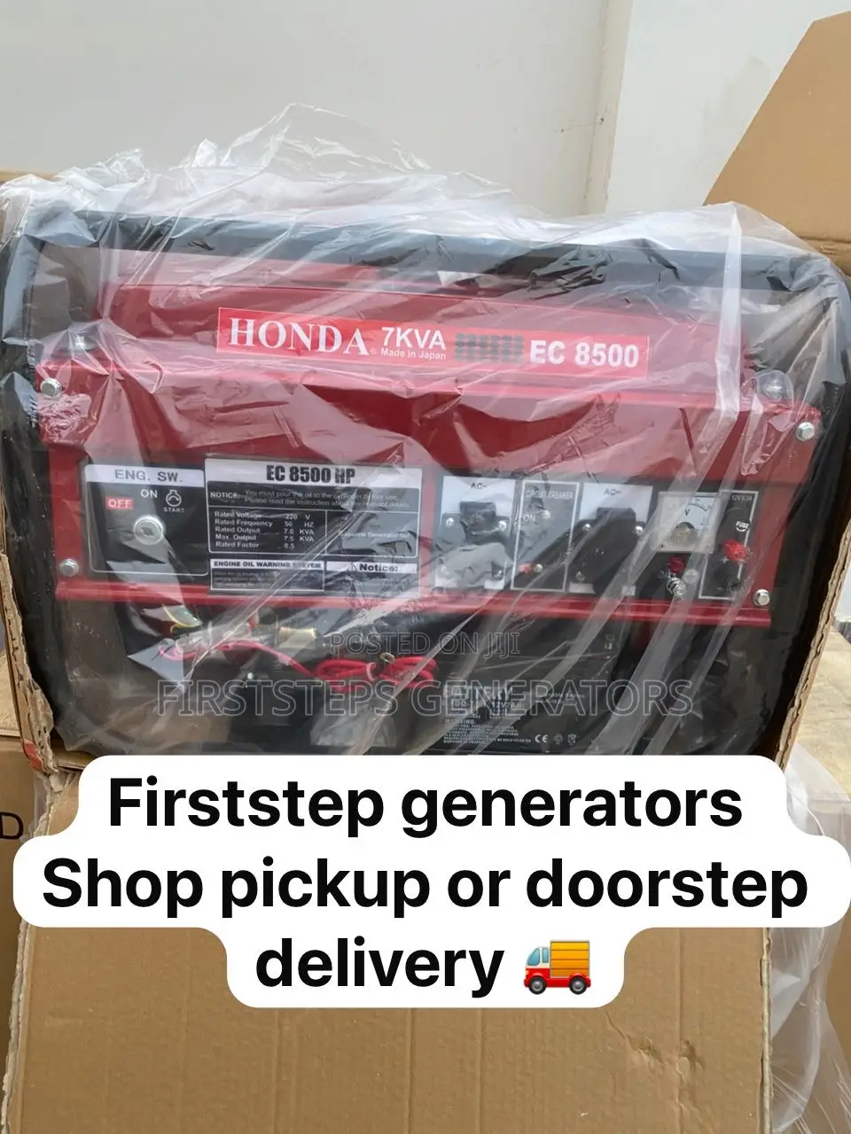 Strong Honda Generator 220cc Silent and Reliable Power
