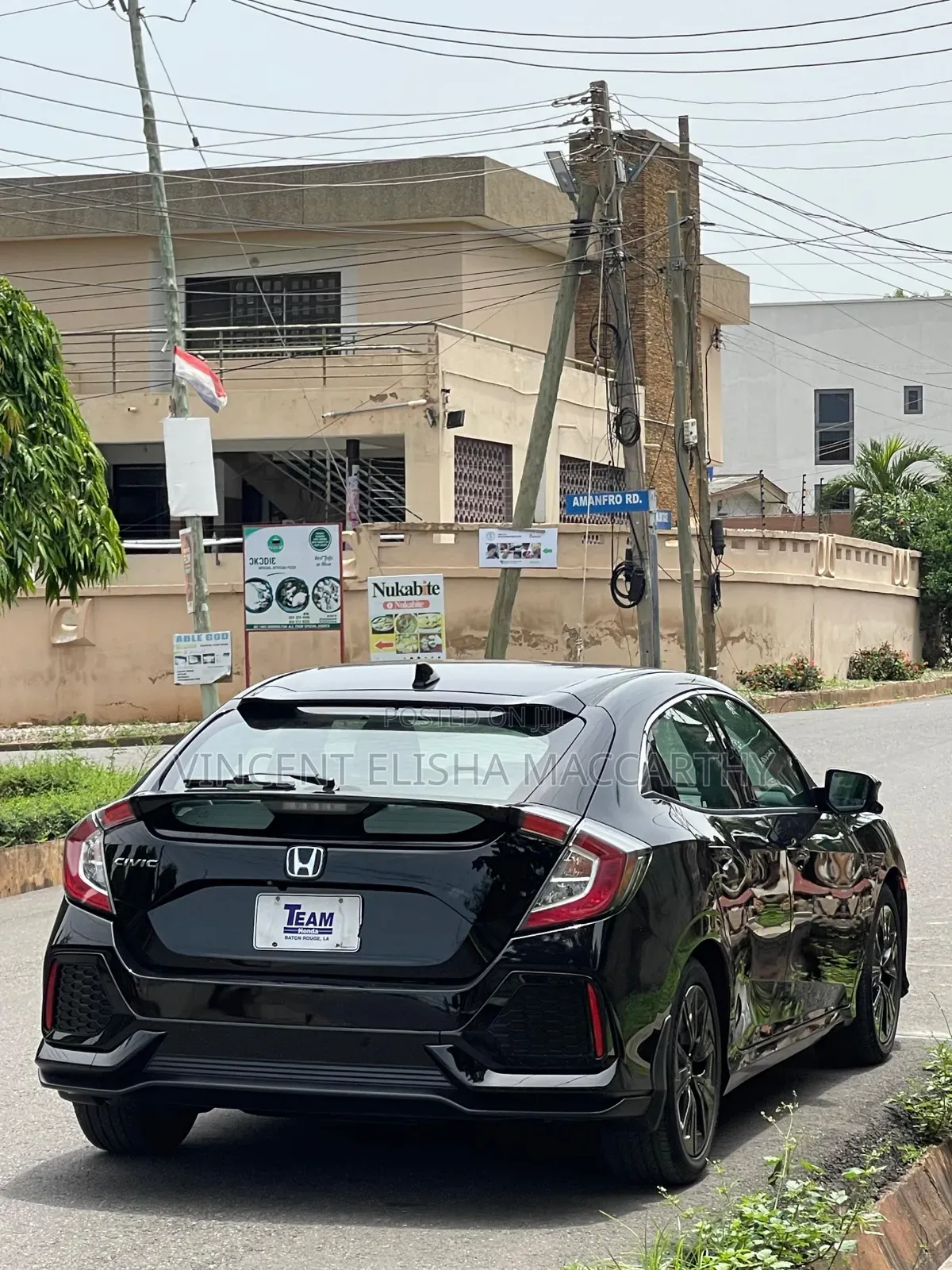 Honda Civic Sport Hatchback 2018 Black