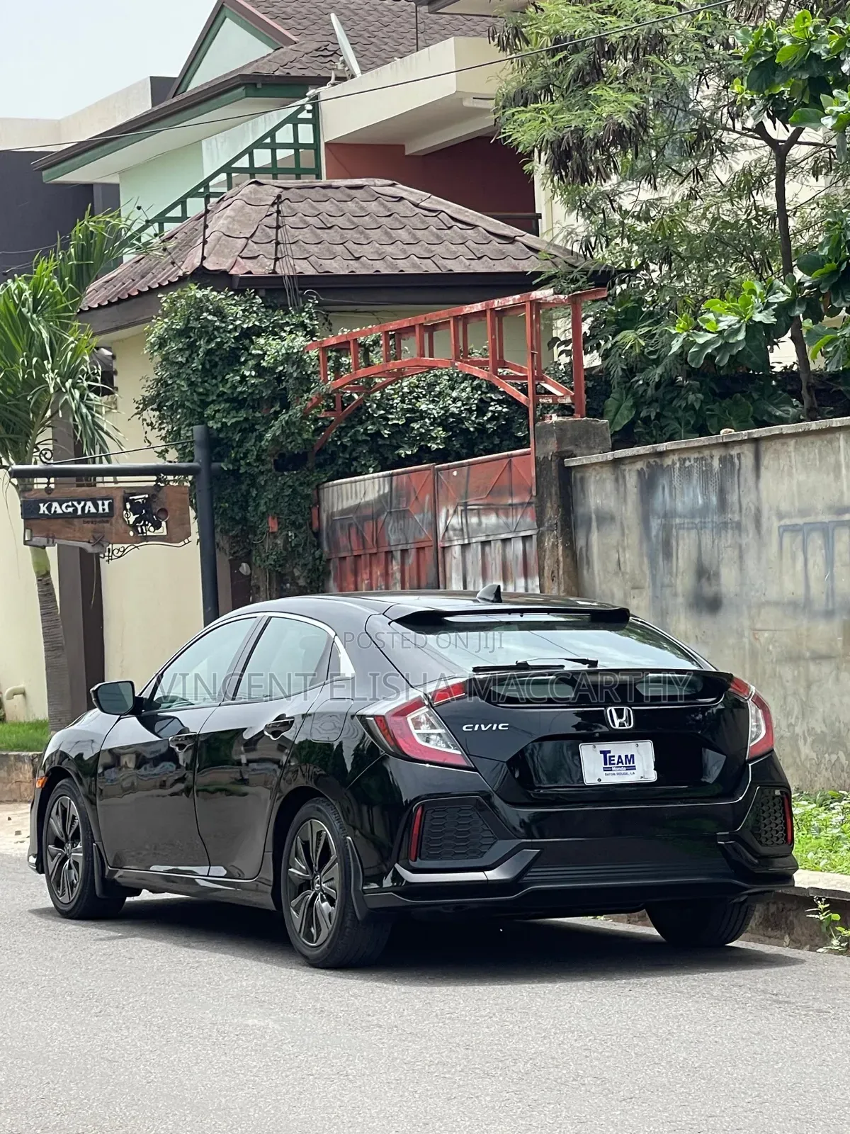 Honda Civic Sport Hatchback 2018 Black