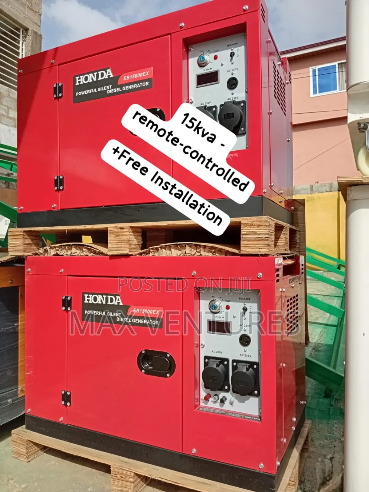 16500w Honda Diesel Generator Energetic Output