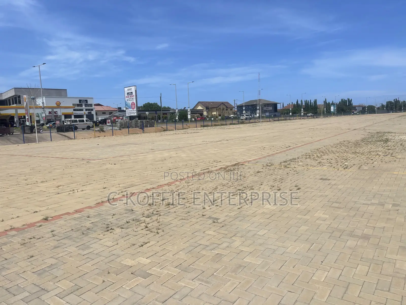 2 Acers Land at Spintex Main Highway for Sale